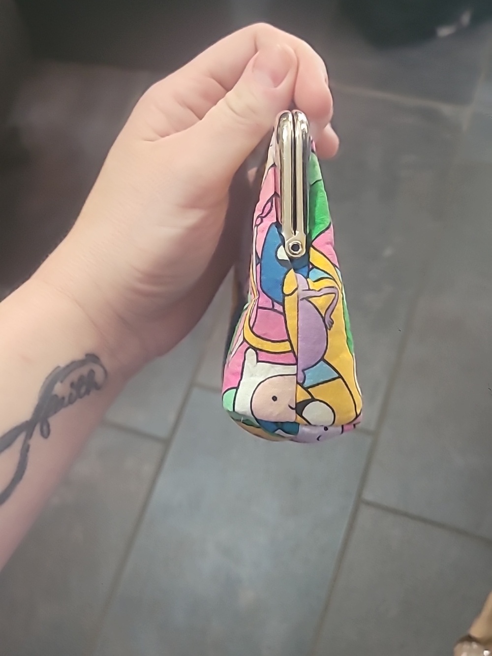 Adventure Time Coin Purse Wallet- Multicolor - Picture 6 of 6